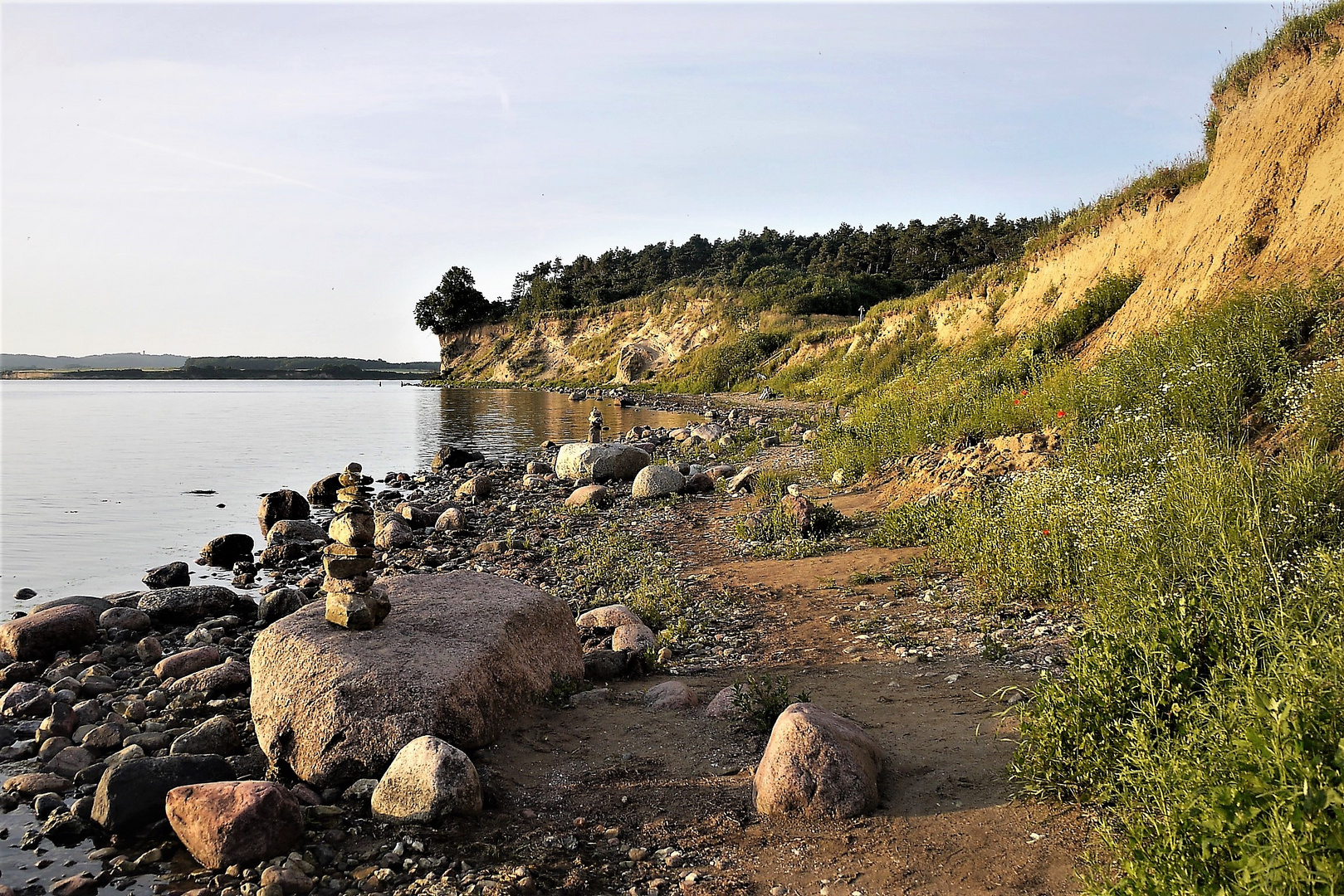 Strandstimmung am Abend: Reddevitzer Höft 