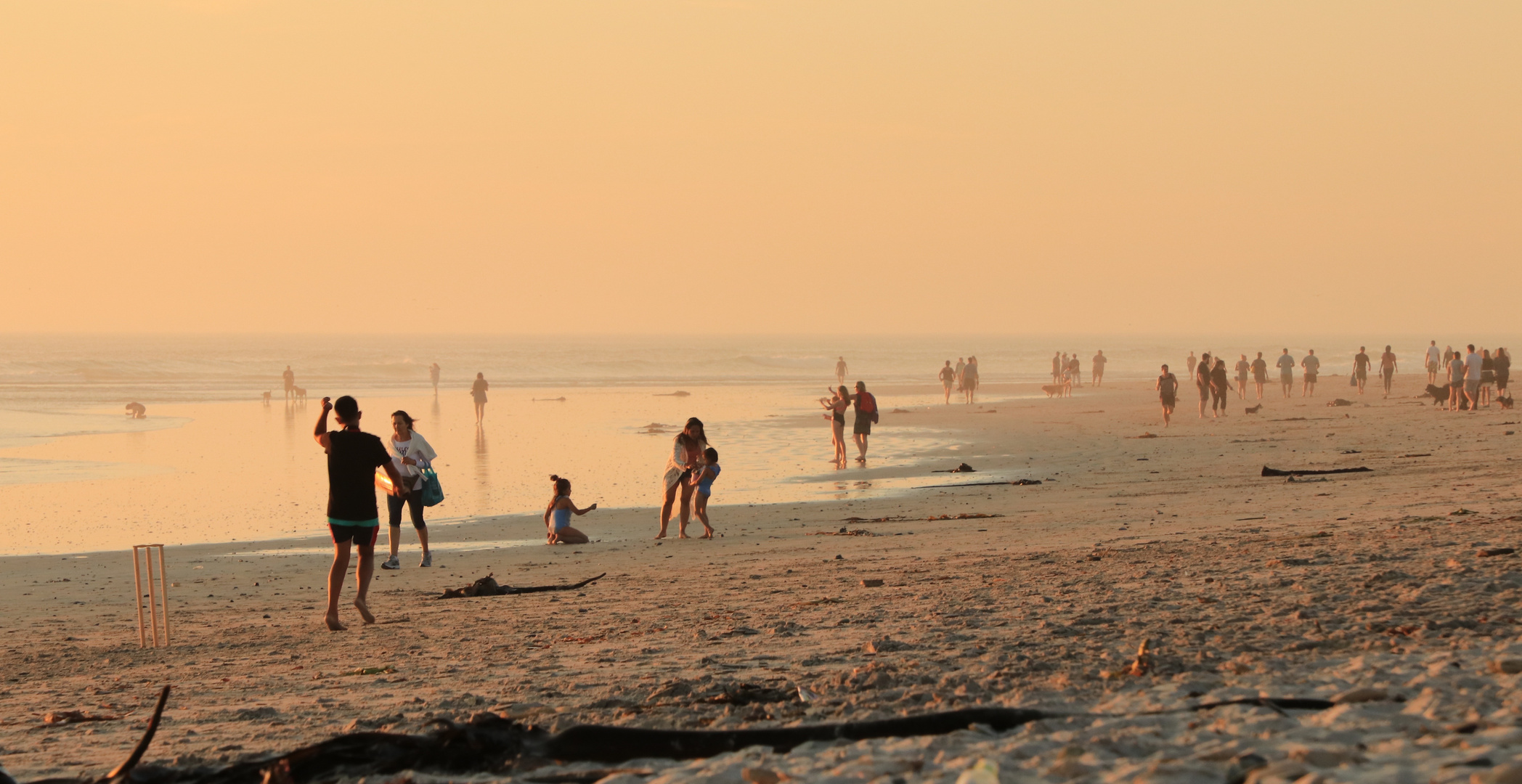 Strandstimmung am Bloubergstrand