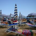 Strandstimmung in Jesolo (Italien)