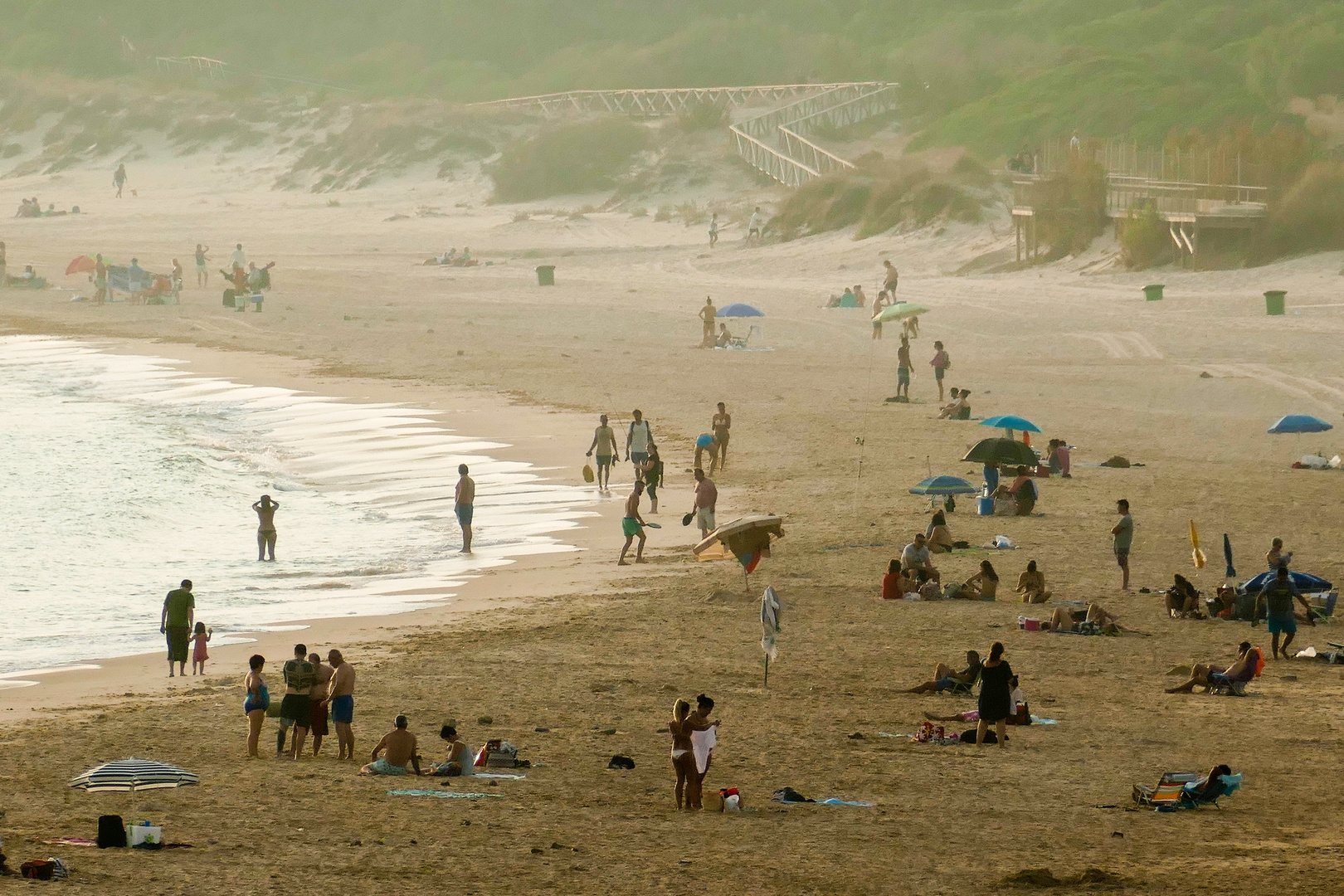 Strandszene