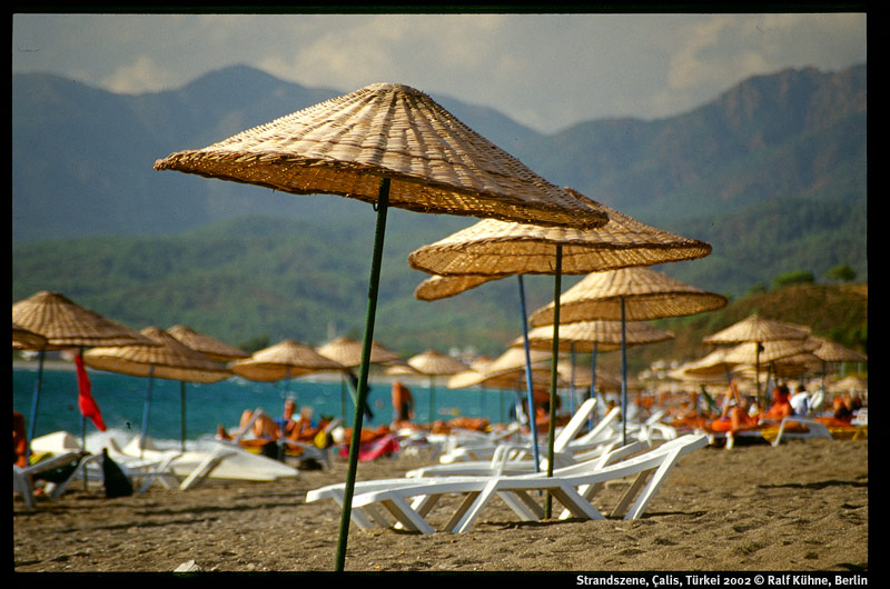 Strandszene, Çalis, Türkei 2002