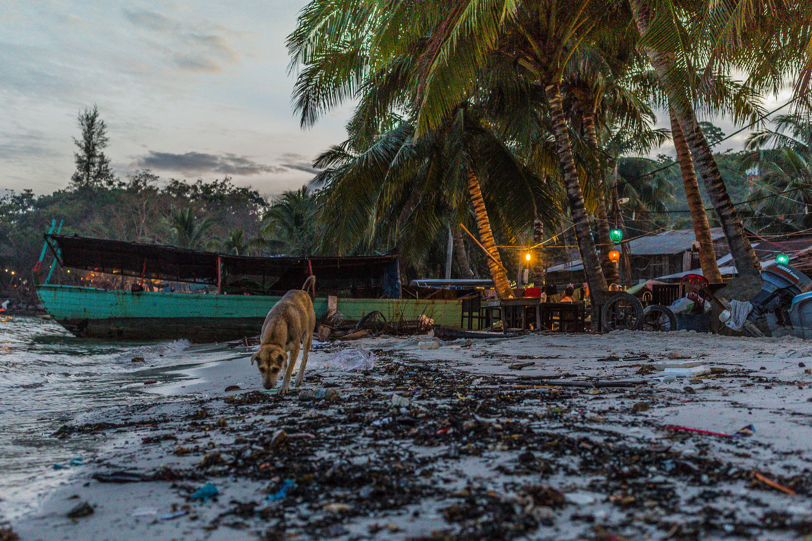 Strandszene auf Koh Rong