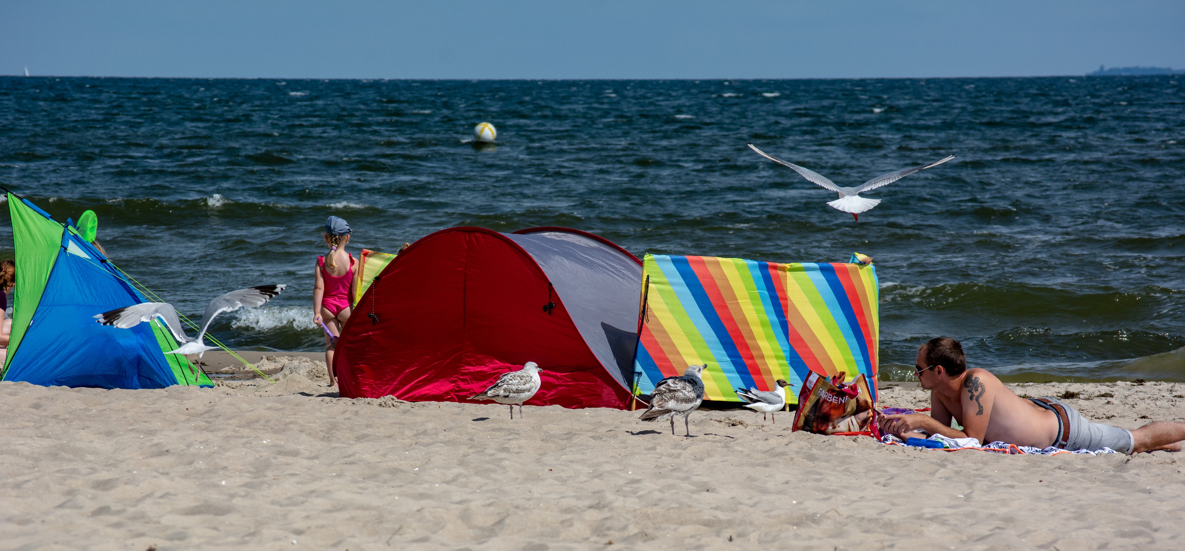 Strandszene