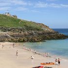 Strandszene in St. Ives