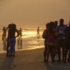 Strandszene Labadi Beach, Accra, Ghana 2017