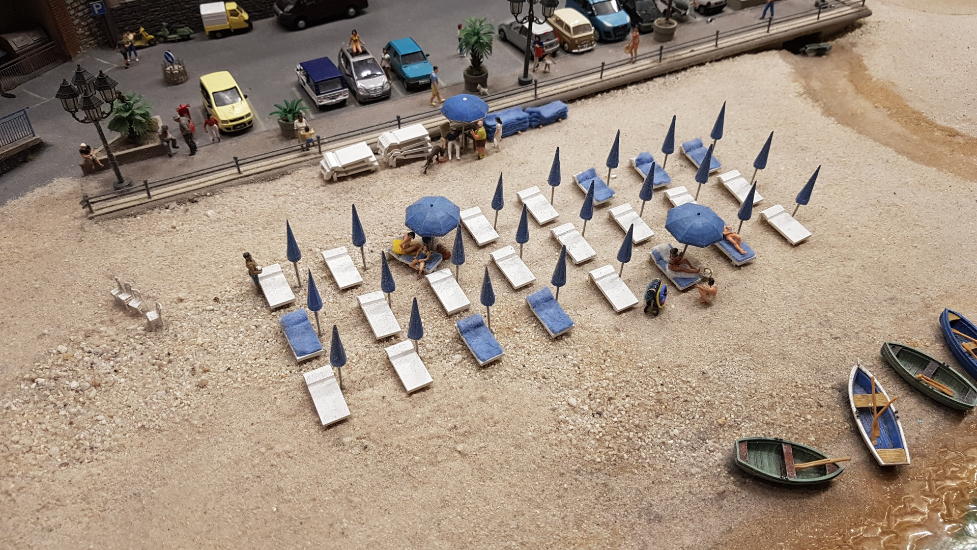 Strandszene - Miniaturwunderland