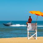 Strandszene Virginia Beach, VA, Beachfront