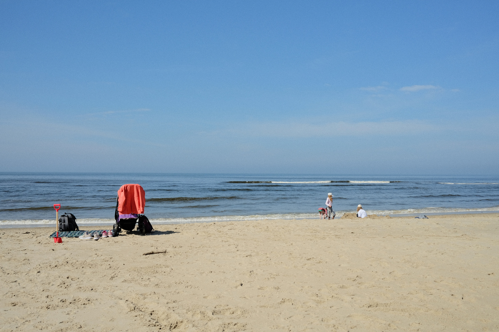 Strandtag im April