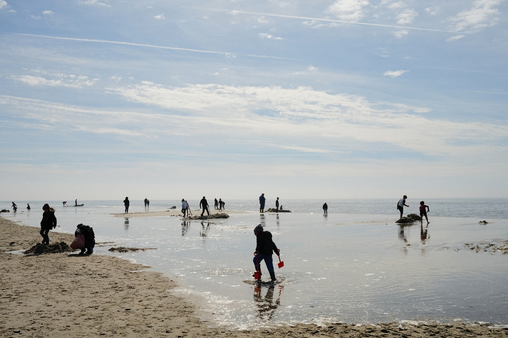 Strandtag im April