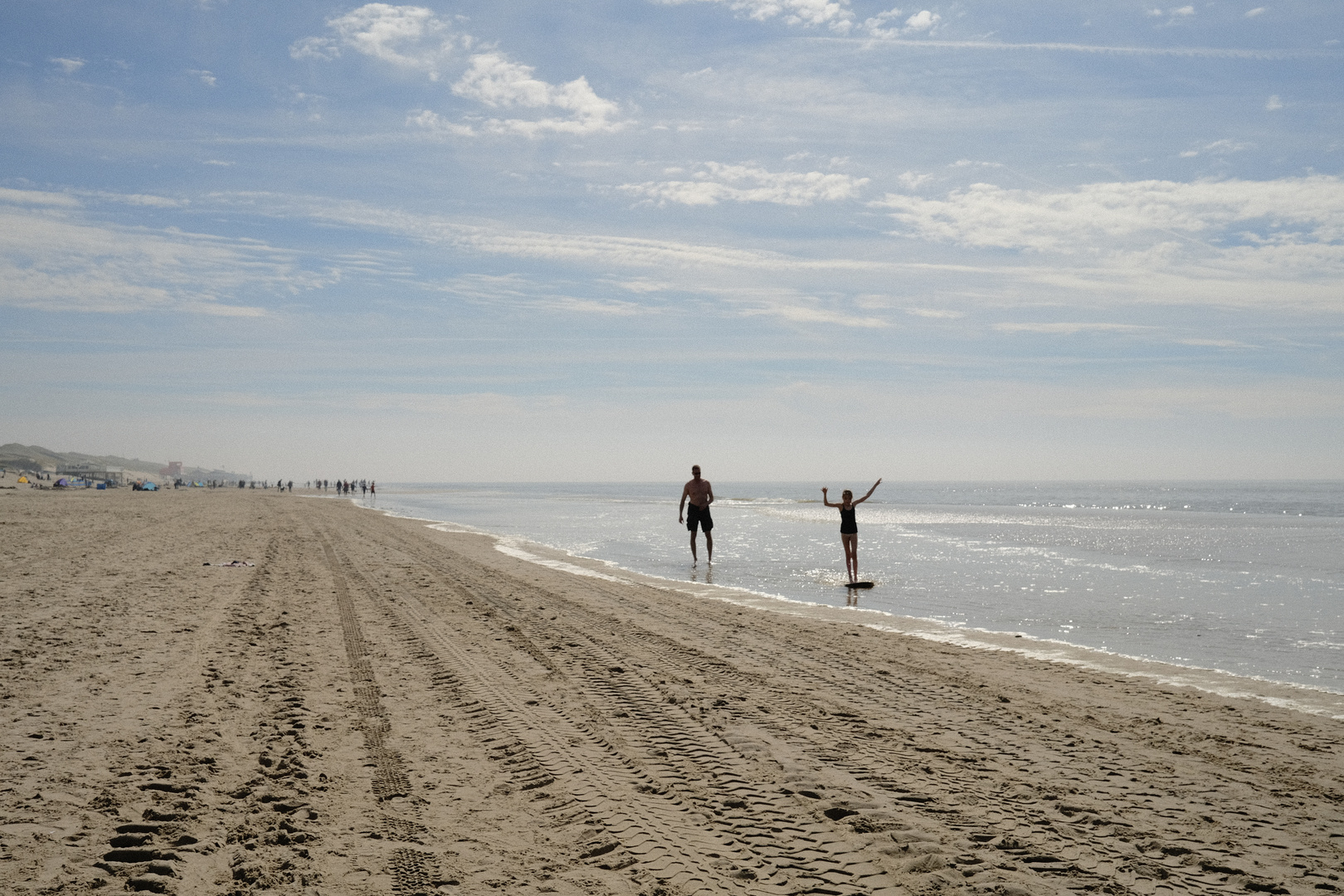 Strandtag im April