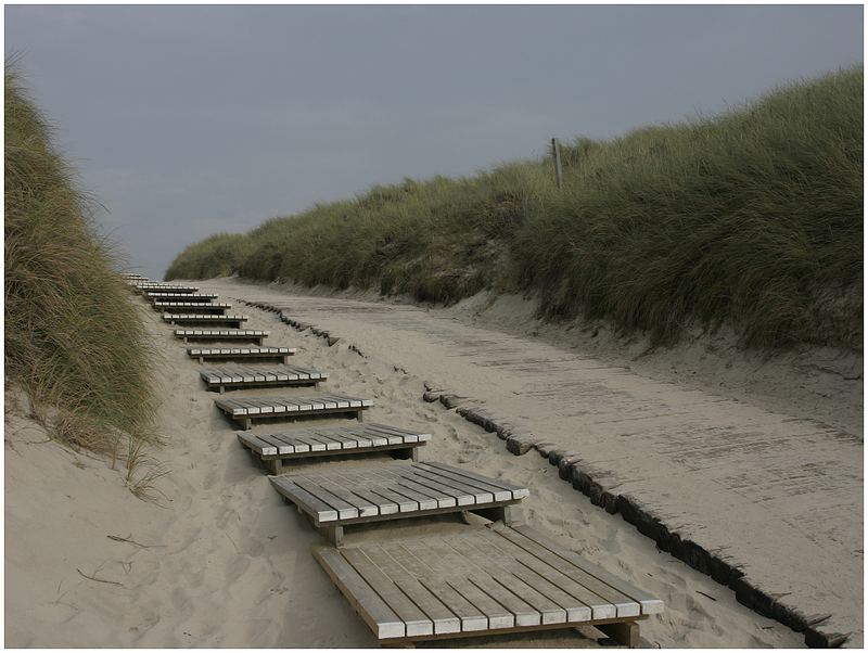 Strandübergang zur Oase