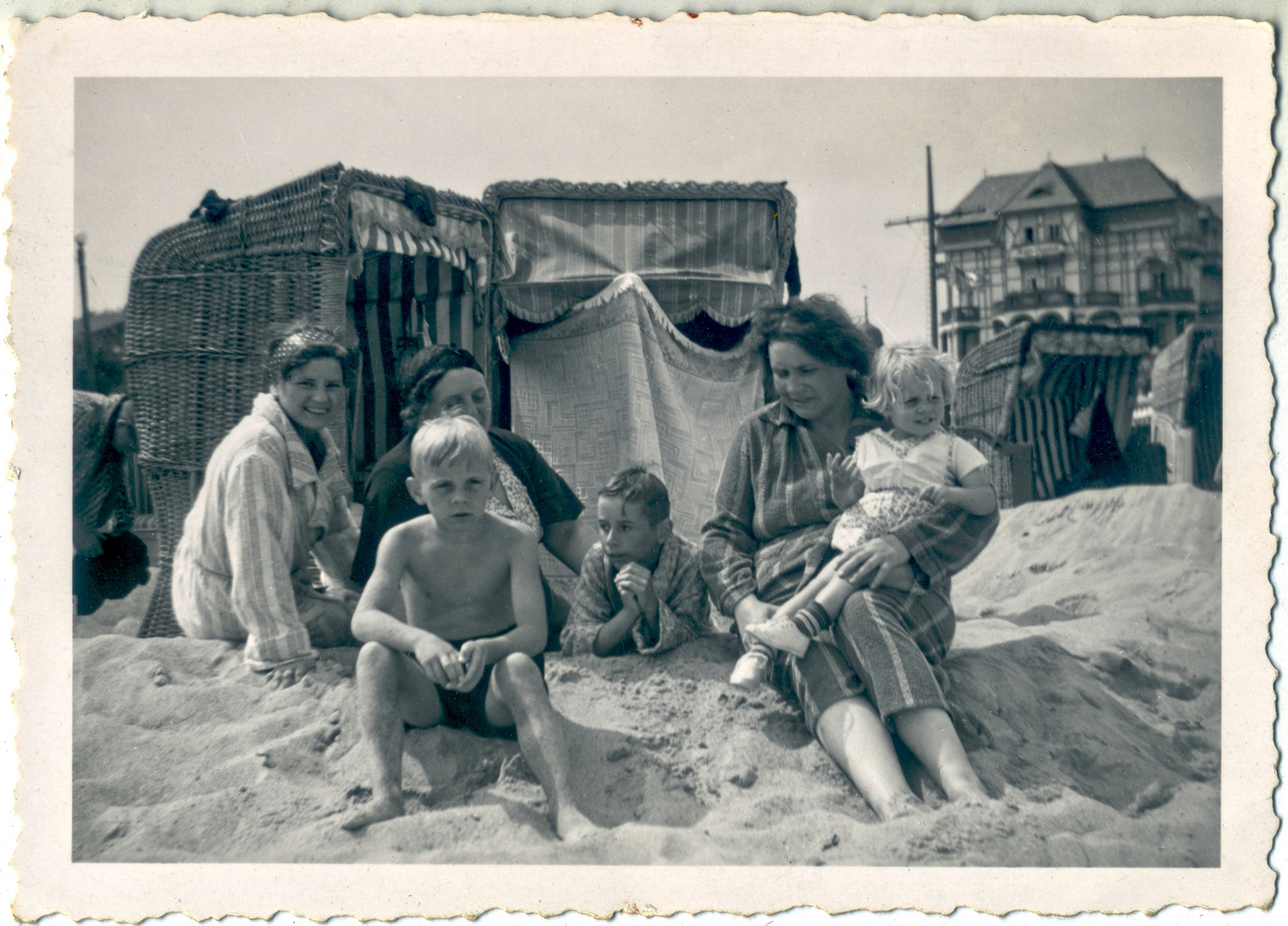  Strandurlaub 1935 - Kühlungsborn an der Ostsee  -