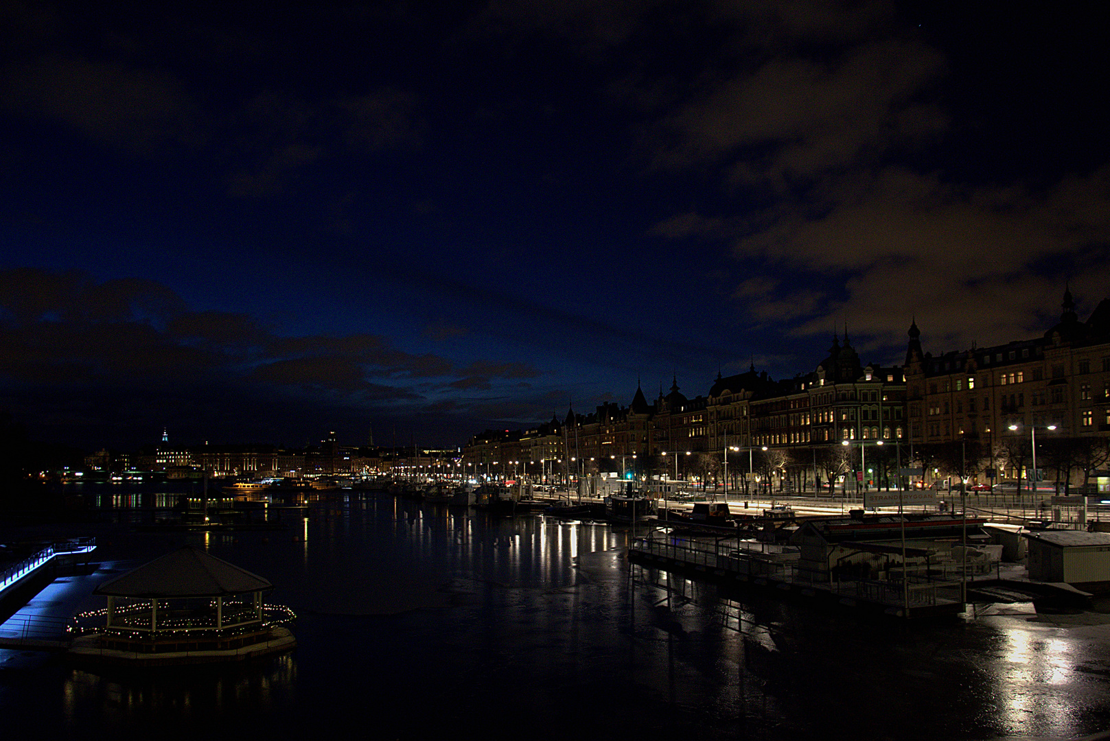 Strandvägen at Night (Stockholm)