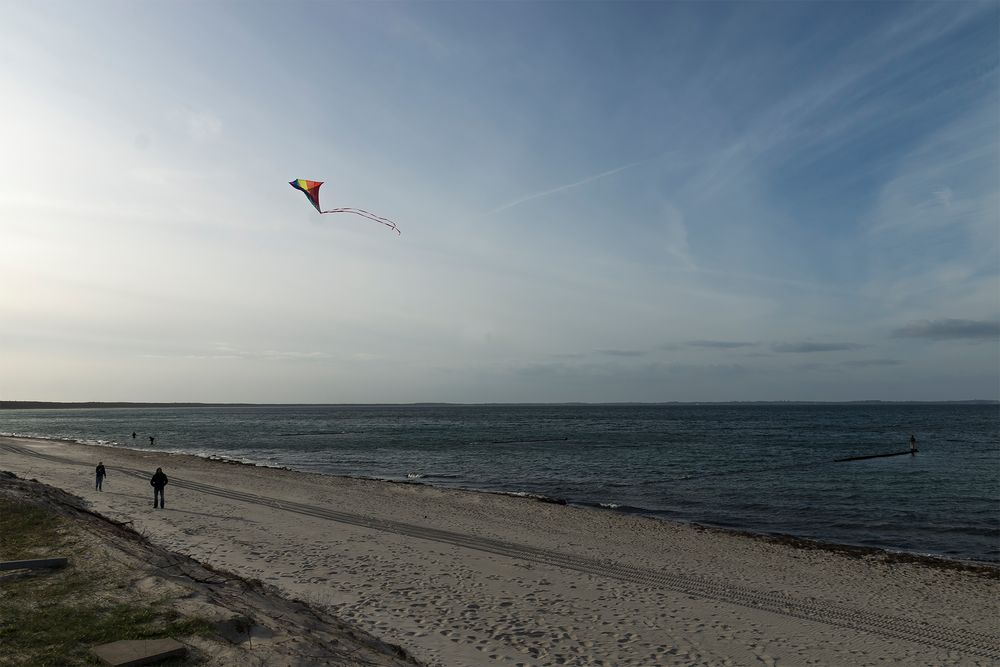 Strandvergnügen im April