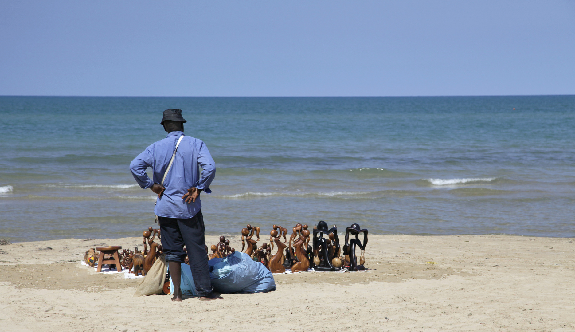 Strandverkäufer