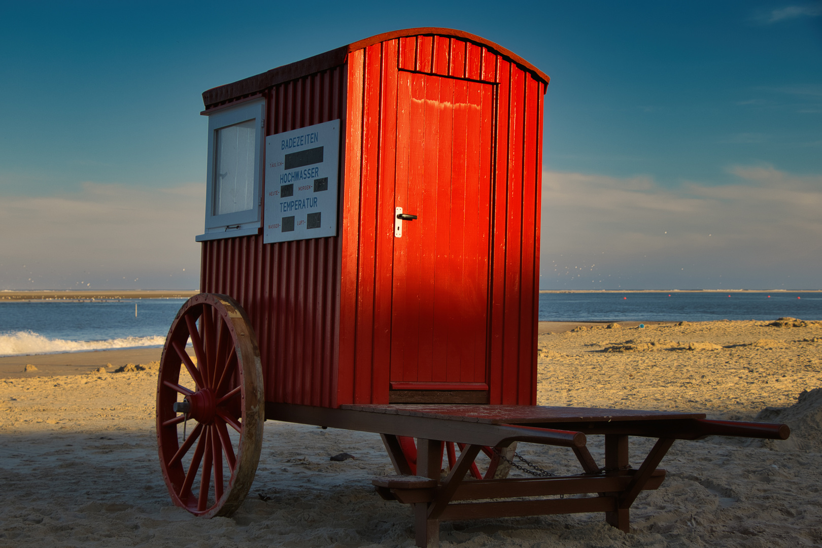 Strandwagen auf Borkum