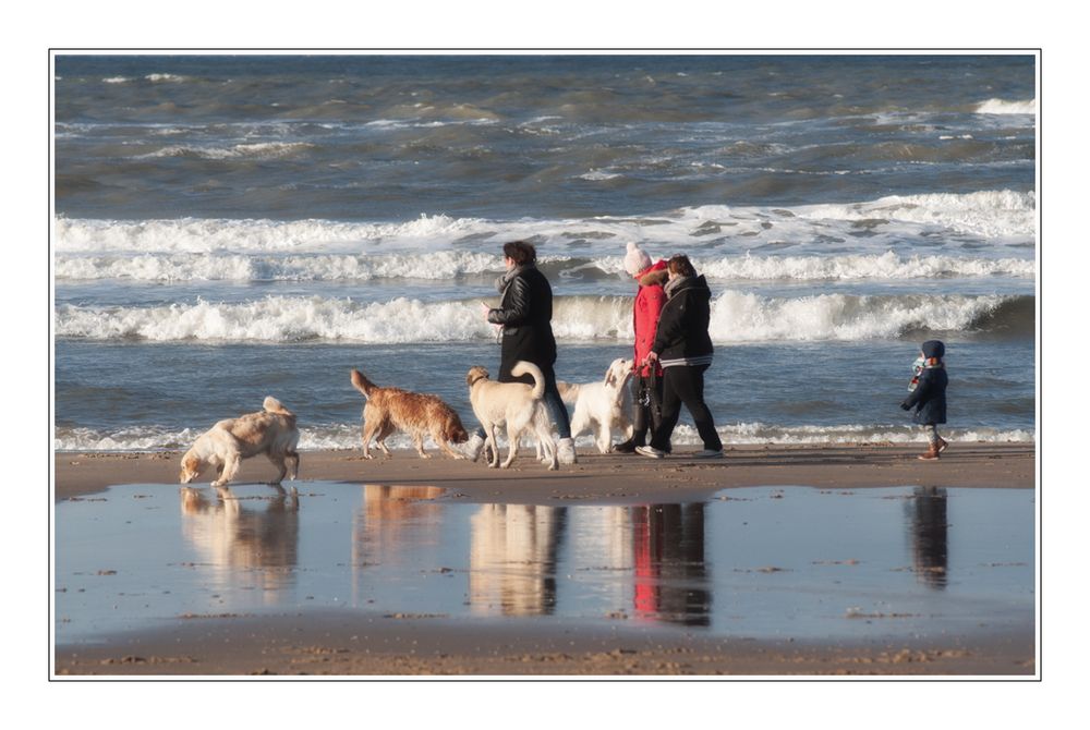 Strandwandeling.