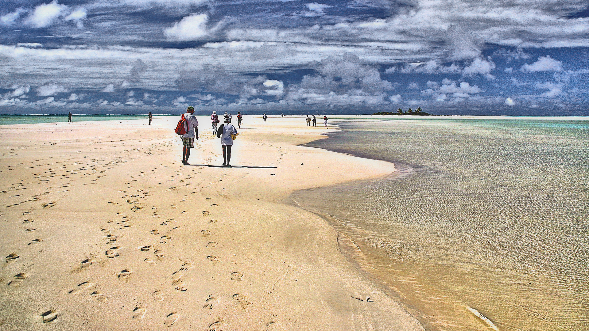 Strandwanderung