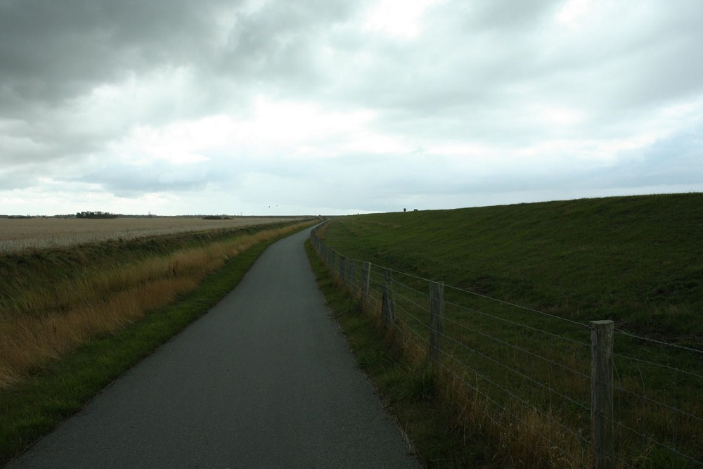 Strandweg auf Fehmarn