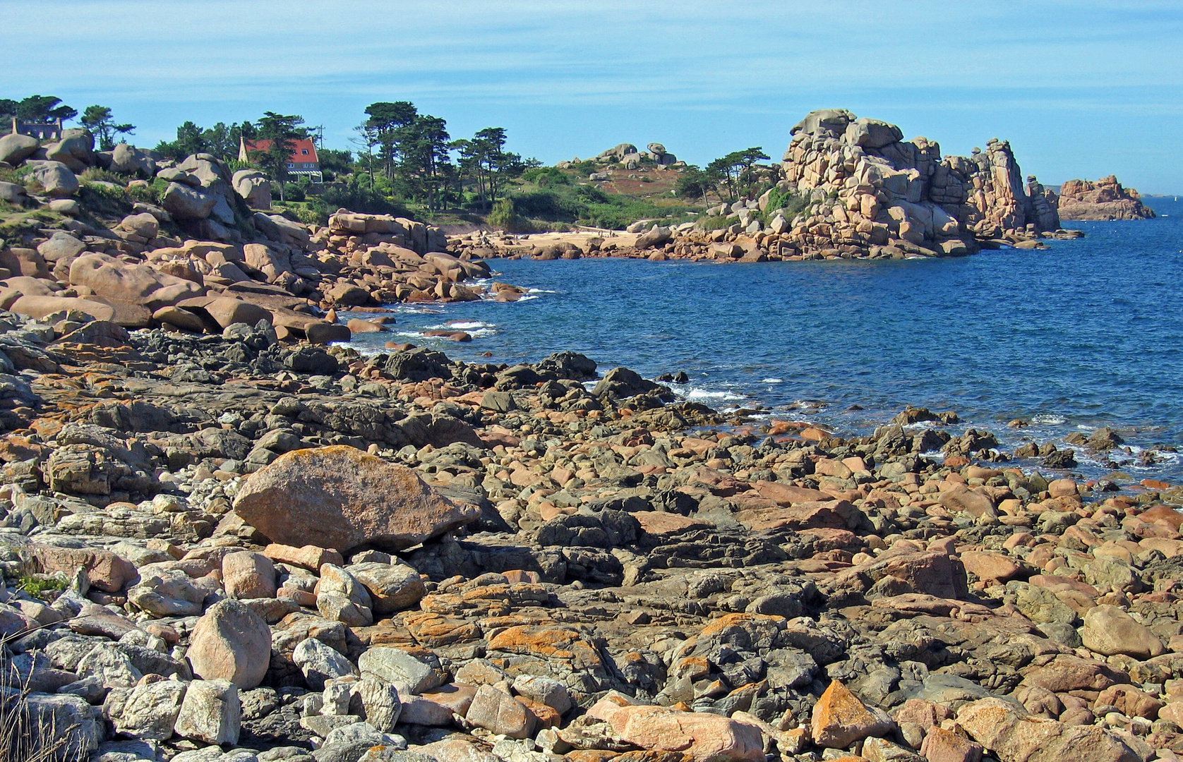 Strandweg (Sentier des Douaniers) von Perros Guirec ....