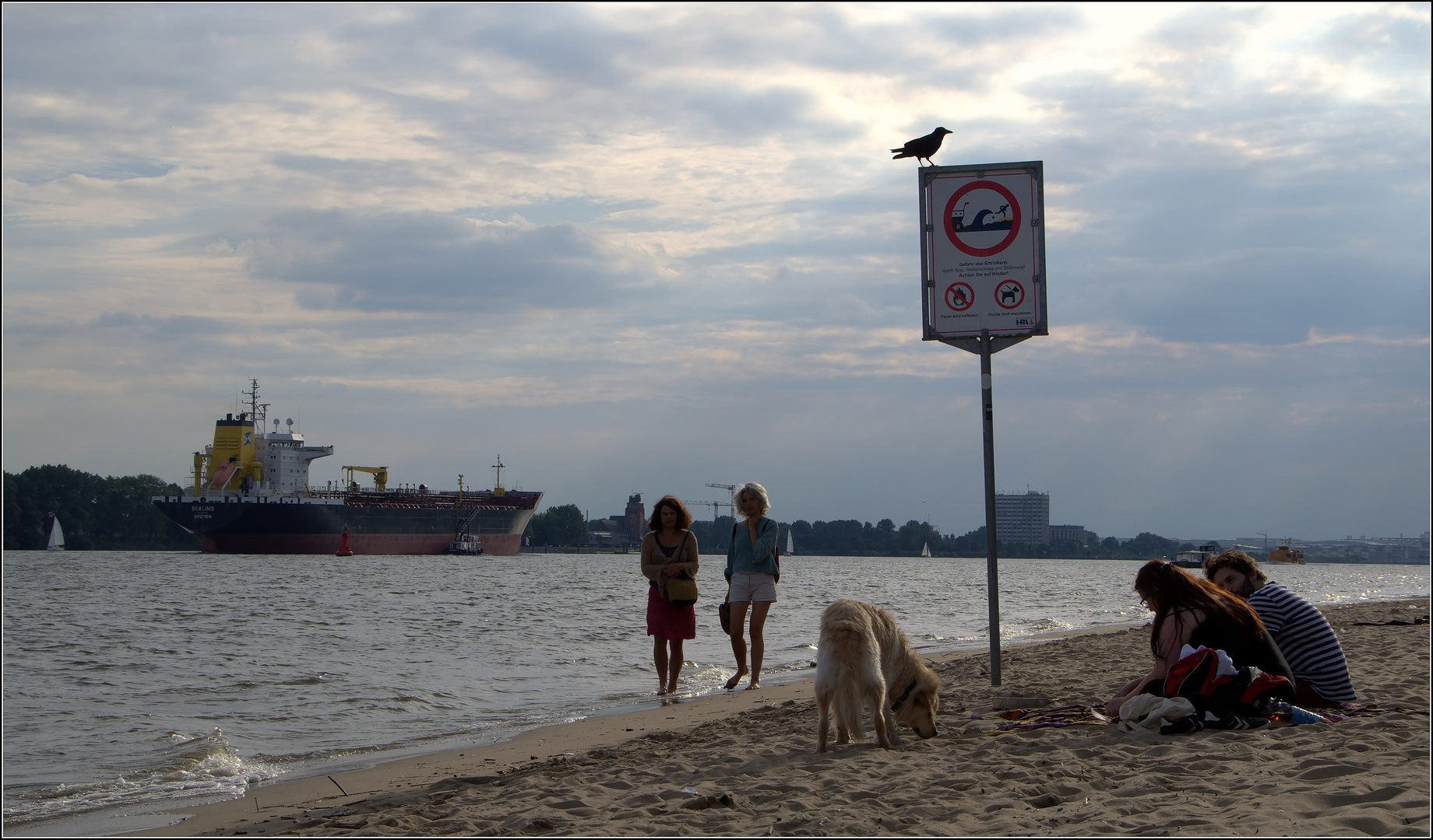 Strandwetter....am Abend...da heißt es....geniessen