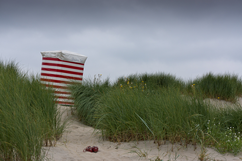 Strandzelt, Strandkorb, Borkum