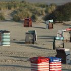 Strandzelte auf Borkum