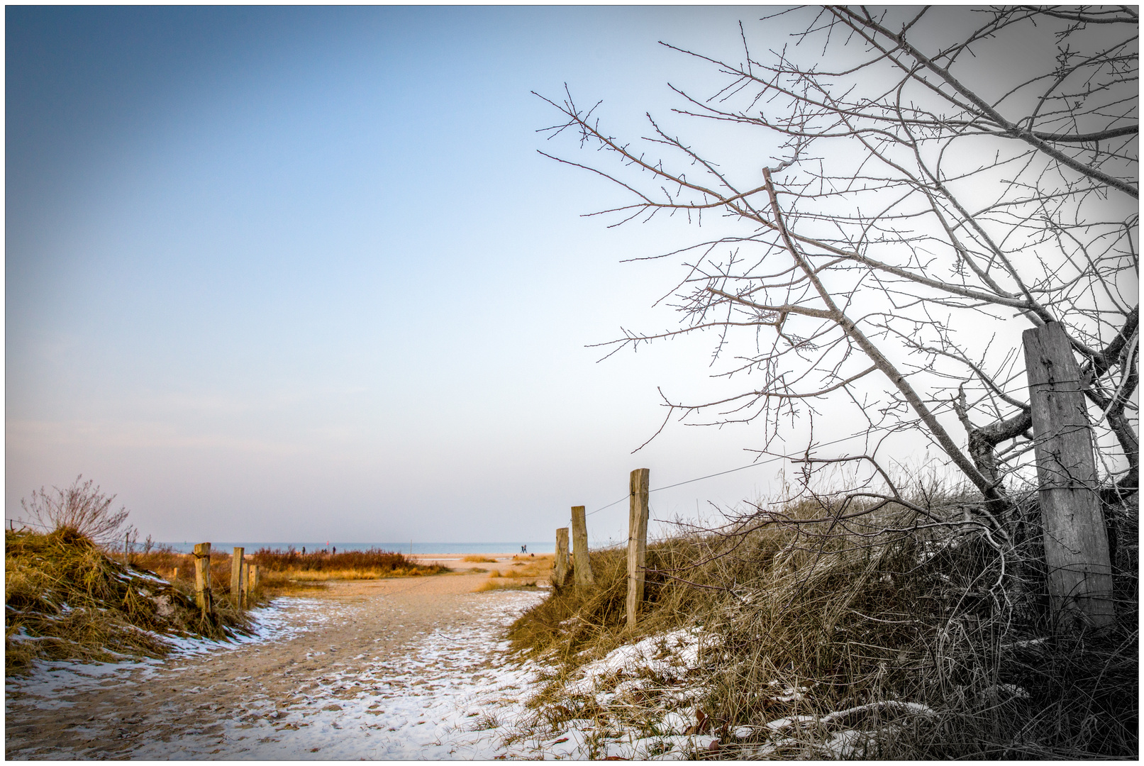 Strandzugang