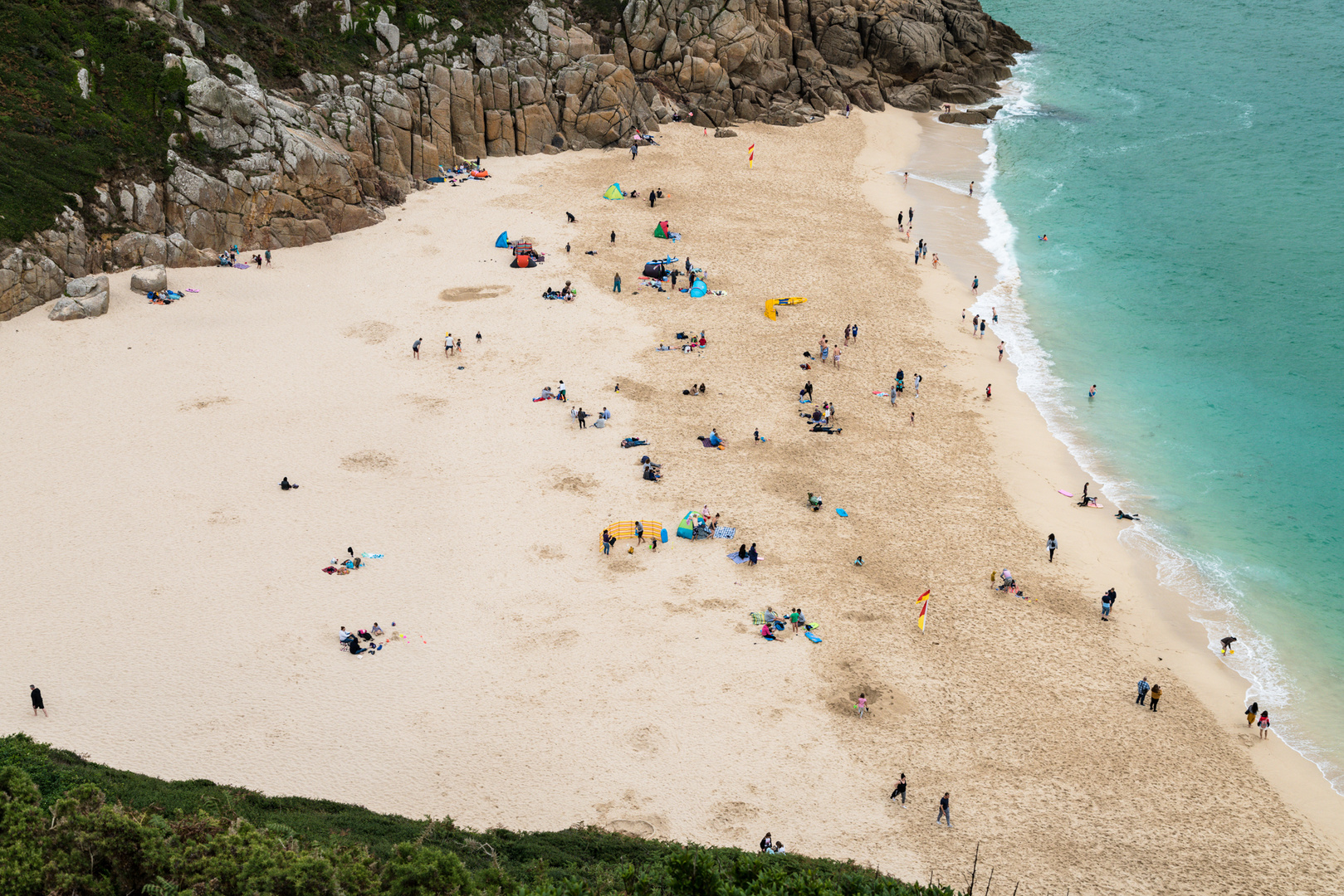 Strandzugang in Cornwall