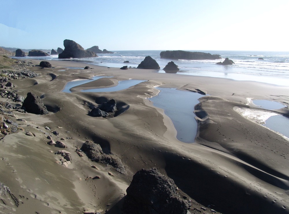 Strange beach