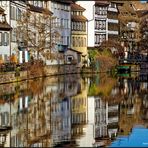 Strasbourg - alles gespiegelt,... außer die Enten..