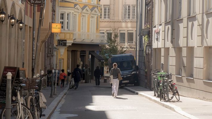 Strasbourg am Morgen