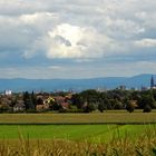 Strasbourg au loin...