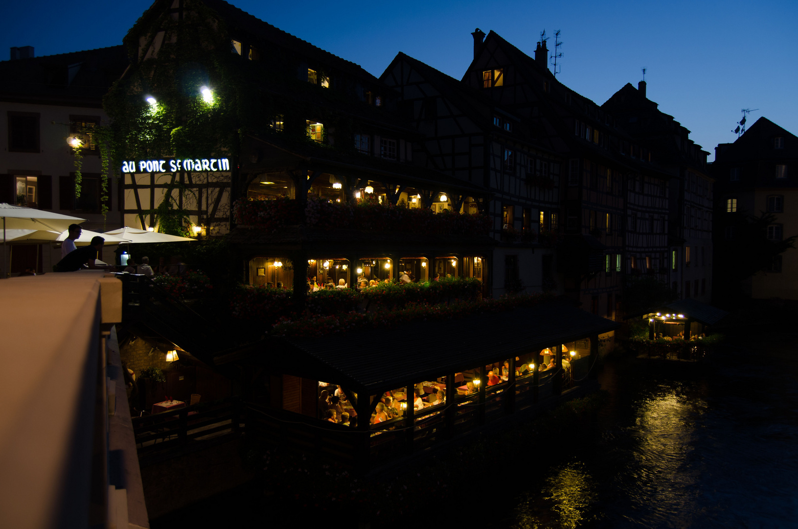 Strasbourg by night restaurant 1