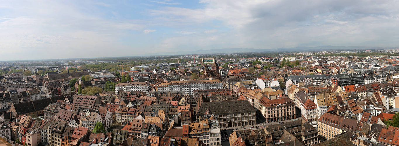 Strasbourg en haut