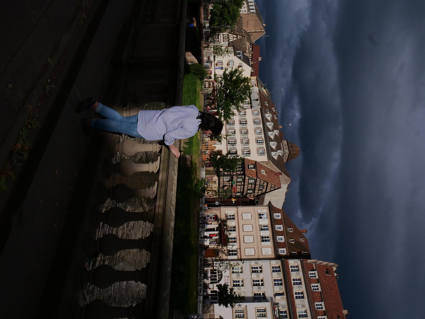 Strasbourg light and colour contrast