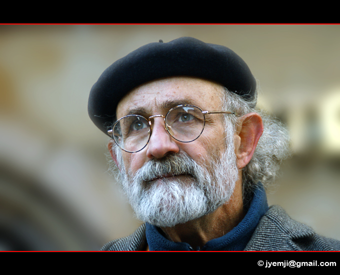 Strasbourg, Musicien dans la rue.