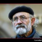 Strasbourg, Musicien dans la rue.