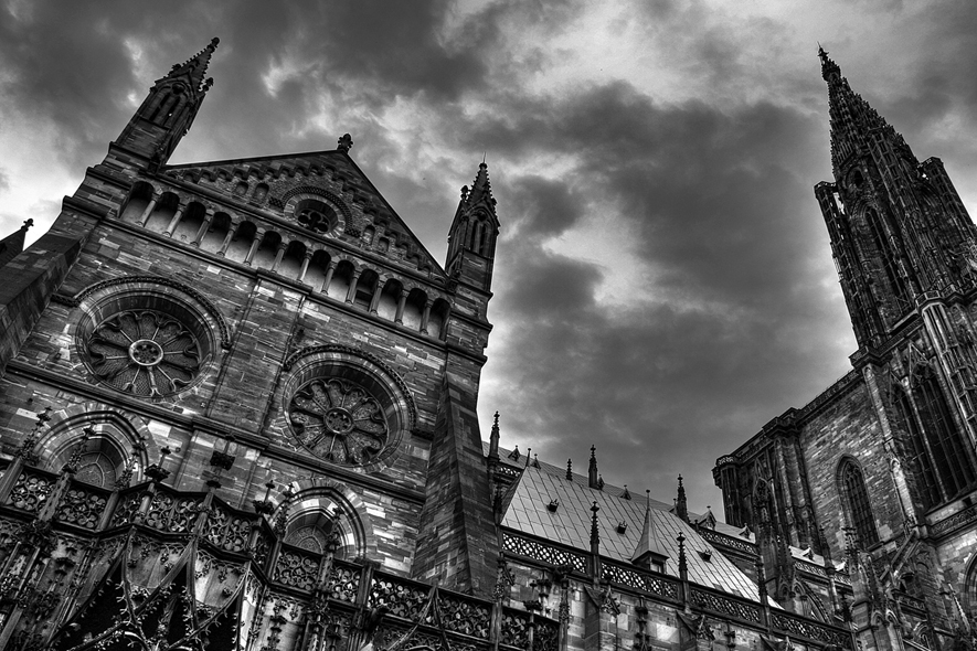 Strasbourg nach Gewitter