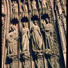 Strasbourger Katedrale Eingangstor Relief