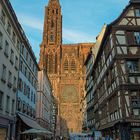 Strasbourger Münster in der Abendsonne