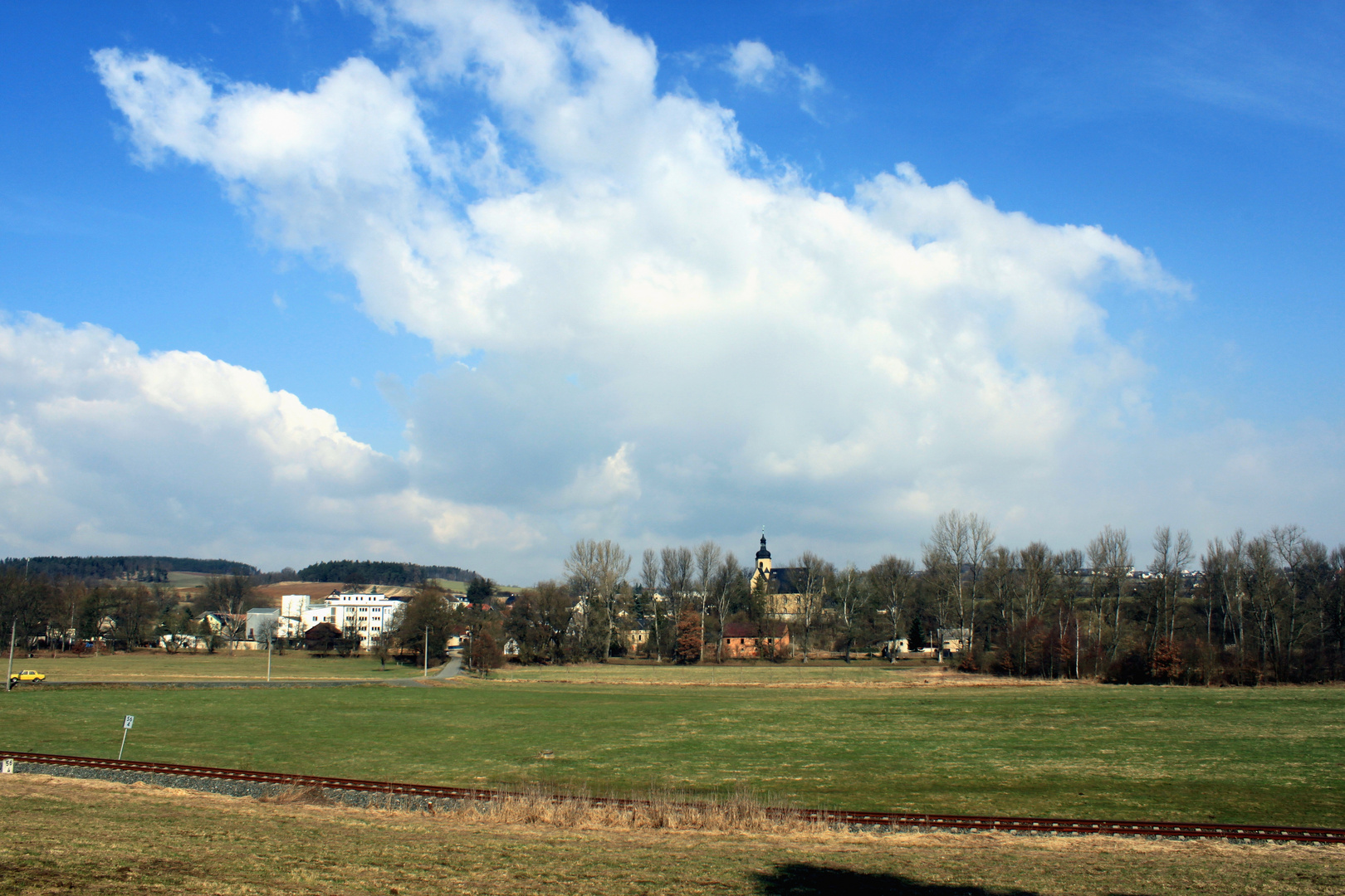 Straßberg (Vogtland) am Mittag