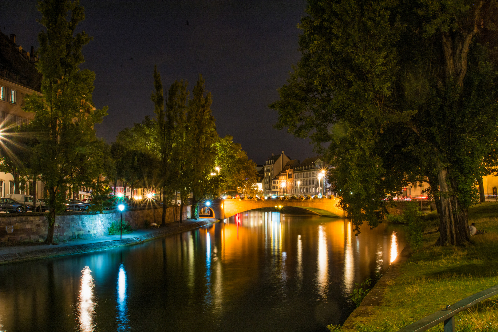 Strassbourg bei Nacht