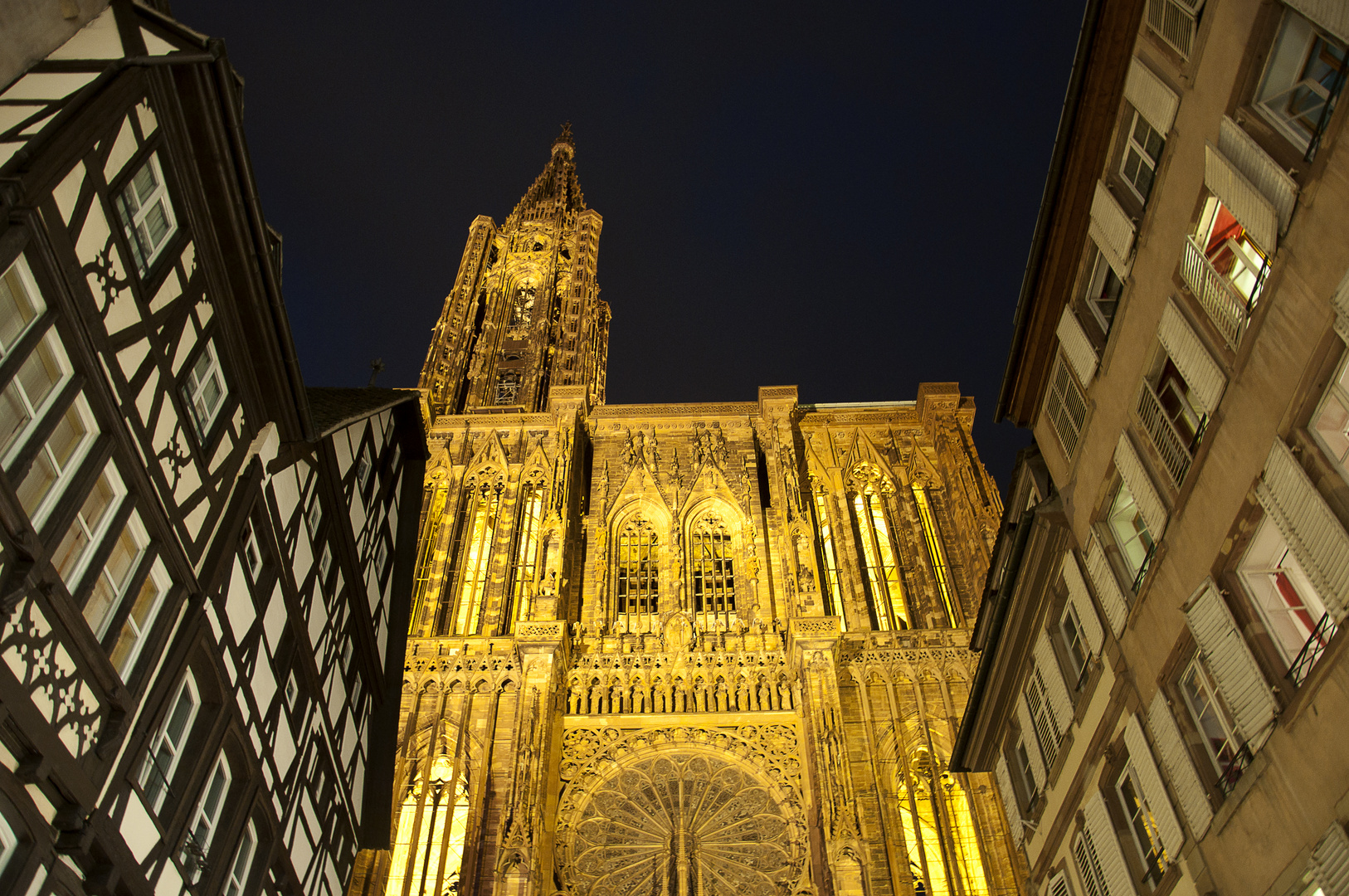 Straßburg bei Nacht