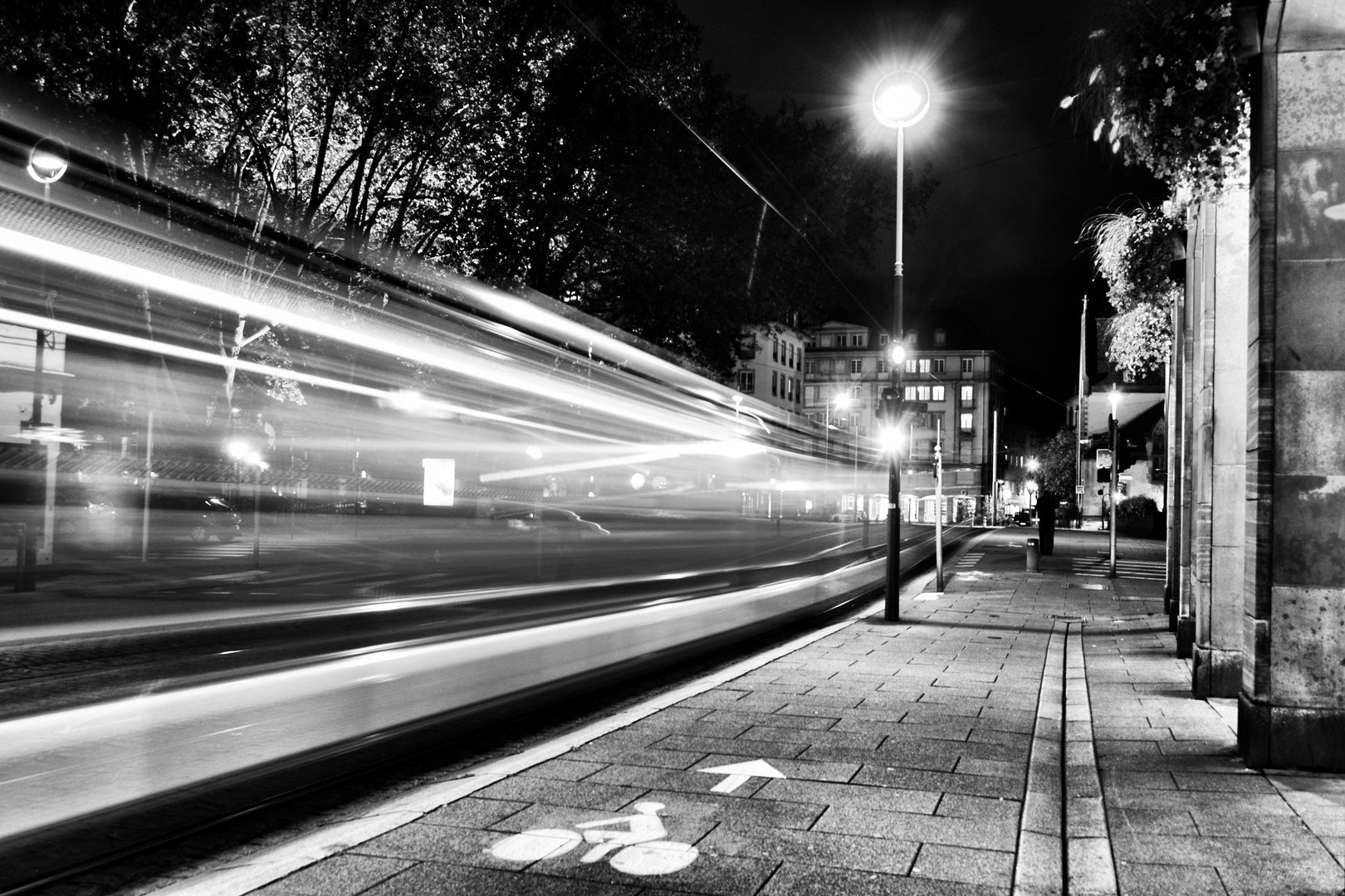 Straßburg bei Nacht