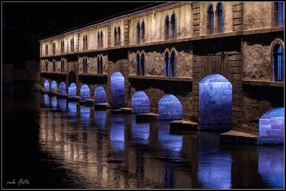Strassburg bei Nacht