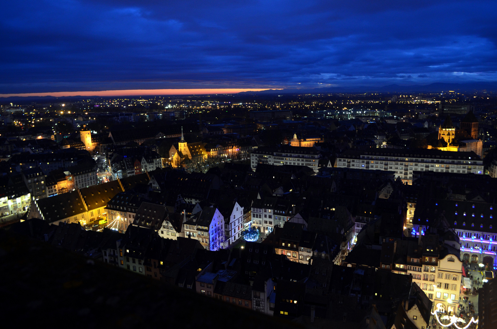 Straßburg bei Nacht