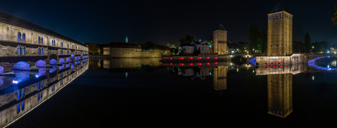 Strassburg bei Nacht