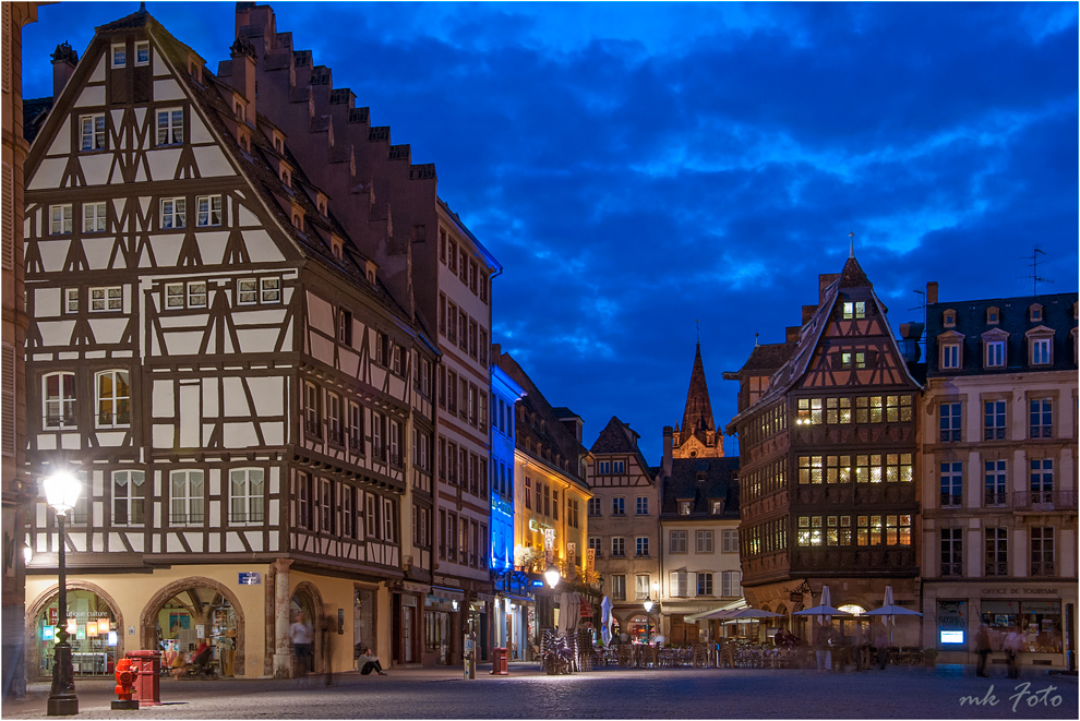 Straßburg bei Nacht