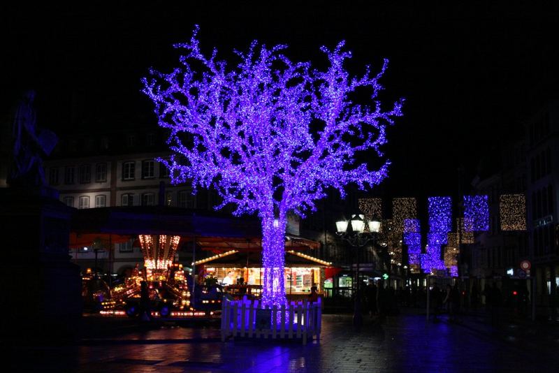 Strassburg bei Nacht